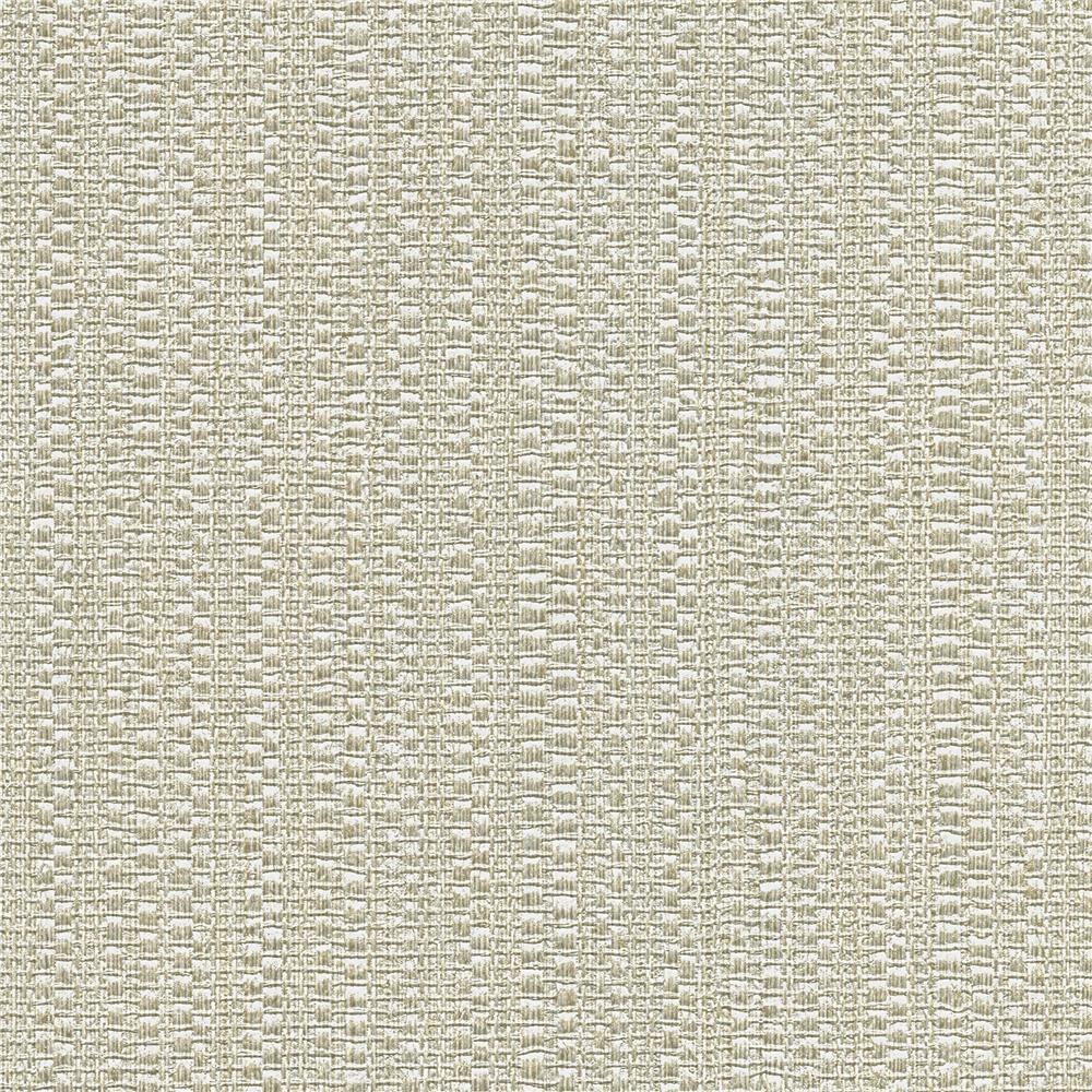 Warner Textures by Brewster 2807-8038 Warner Grasscloth Resource Biwa Pearl Vertical Texture Faux Grasscloth Wallpaper