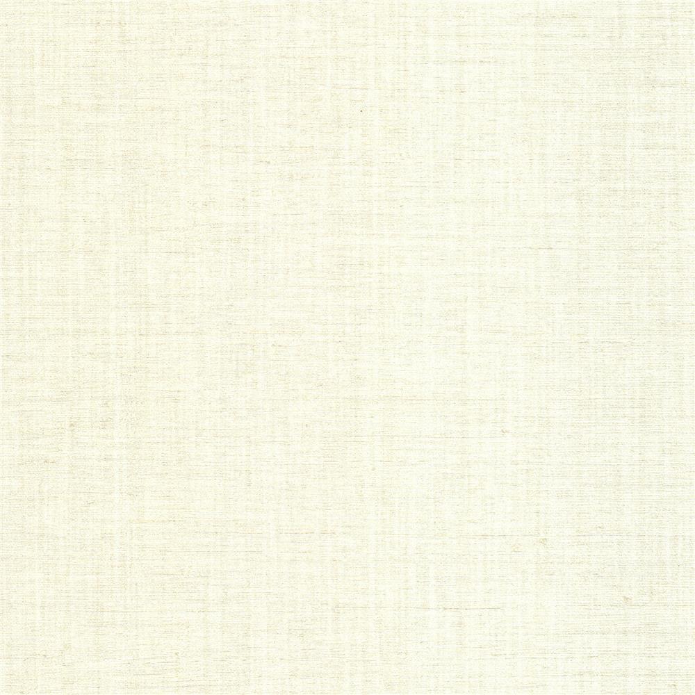Warner Textures by Brewster 2807-87901 Warner Grasscloth Resource Aspero Cream Faux Silk Wallpaper