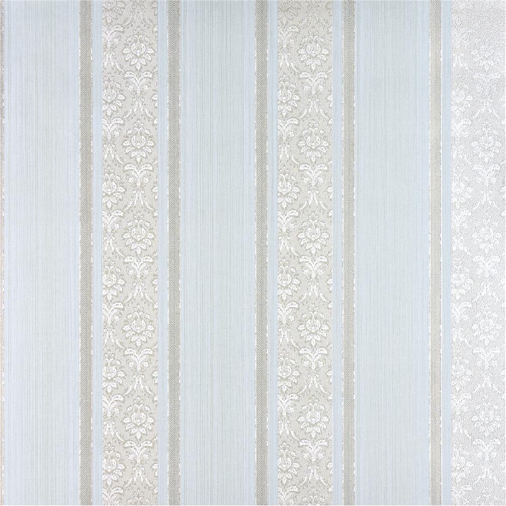 Advantage by Brewster 2810-BLW10804 Tradition Mackenzie Mint Stripe Wallpaper