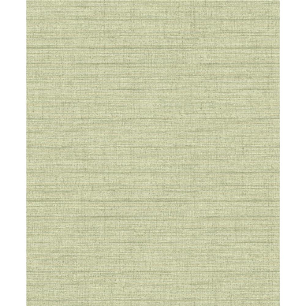 Advantage by Brewster 2812-AR40124 Surfaces Ashleigh Green Linen Texture Wallpaper