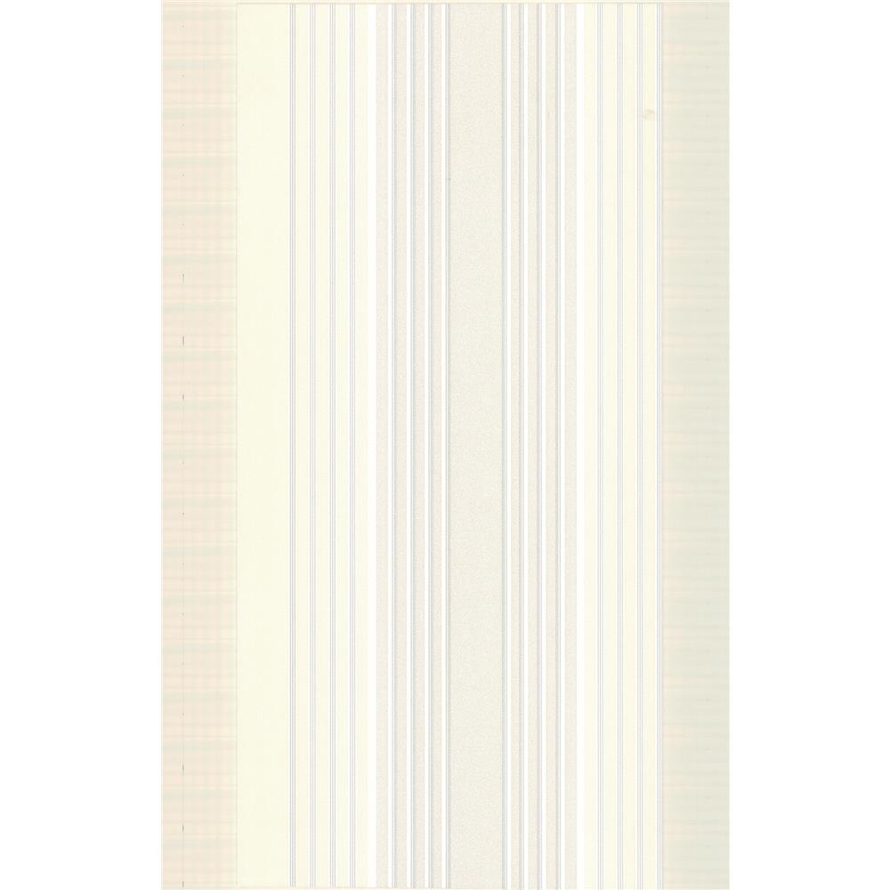 Advantage by Brewster 2812-BLW10204 Surfaces Vickie Taupe Stripe Wallpaper