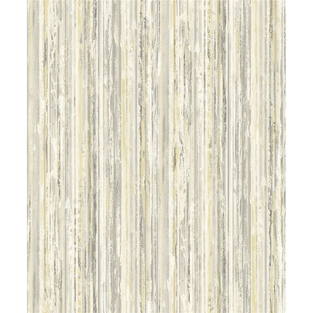 Advantage by Brewster 2812-BLW20403 Surfaces Savanna Taupe Stripe Wallpaper