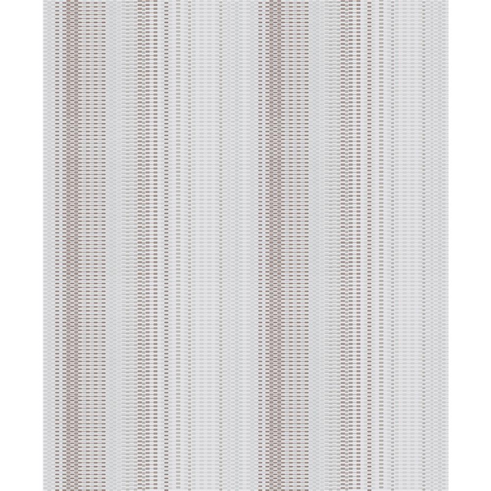 Advantage by Brewster 2812-LH00705 Surfaces Morgen Silver Stripe Wallpaper