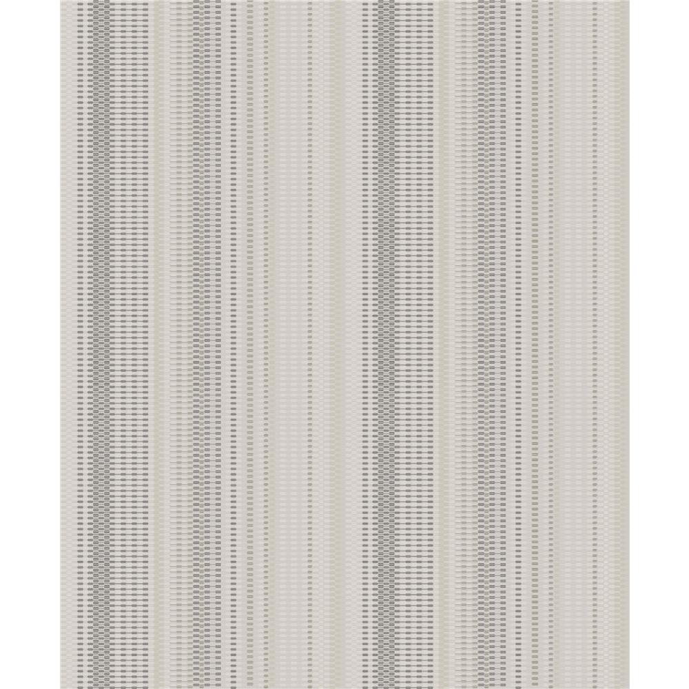 Advantage by Brewster 2812-LH00713 Surfaces Morgen Pearl Stripe Wallpaper