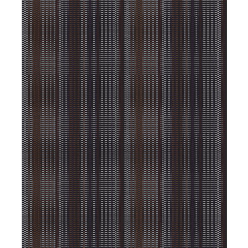 Advantage by Brewster 2812-LH00745 Surfaces Morgen Multicolor Stripe Wallpaper