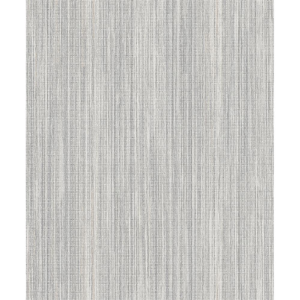Advantage by Brewster 2812-SH01002 Surfaces Audrey Taupe Stripe Texture Wallpaper
