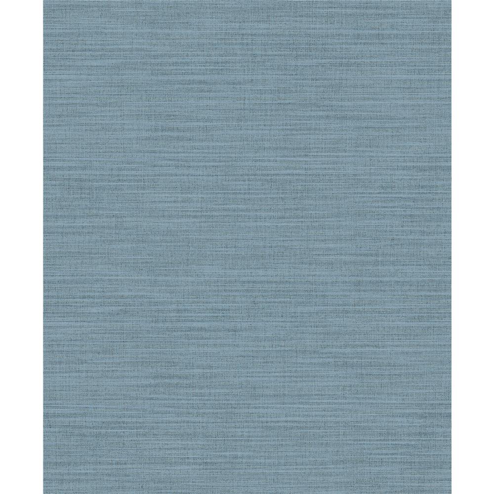 Advantage by Brewster 2813-AR-40104 Kitchen Colicchio Blue Linen Texture Wallpaper