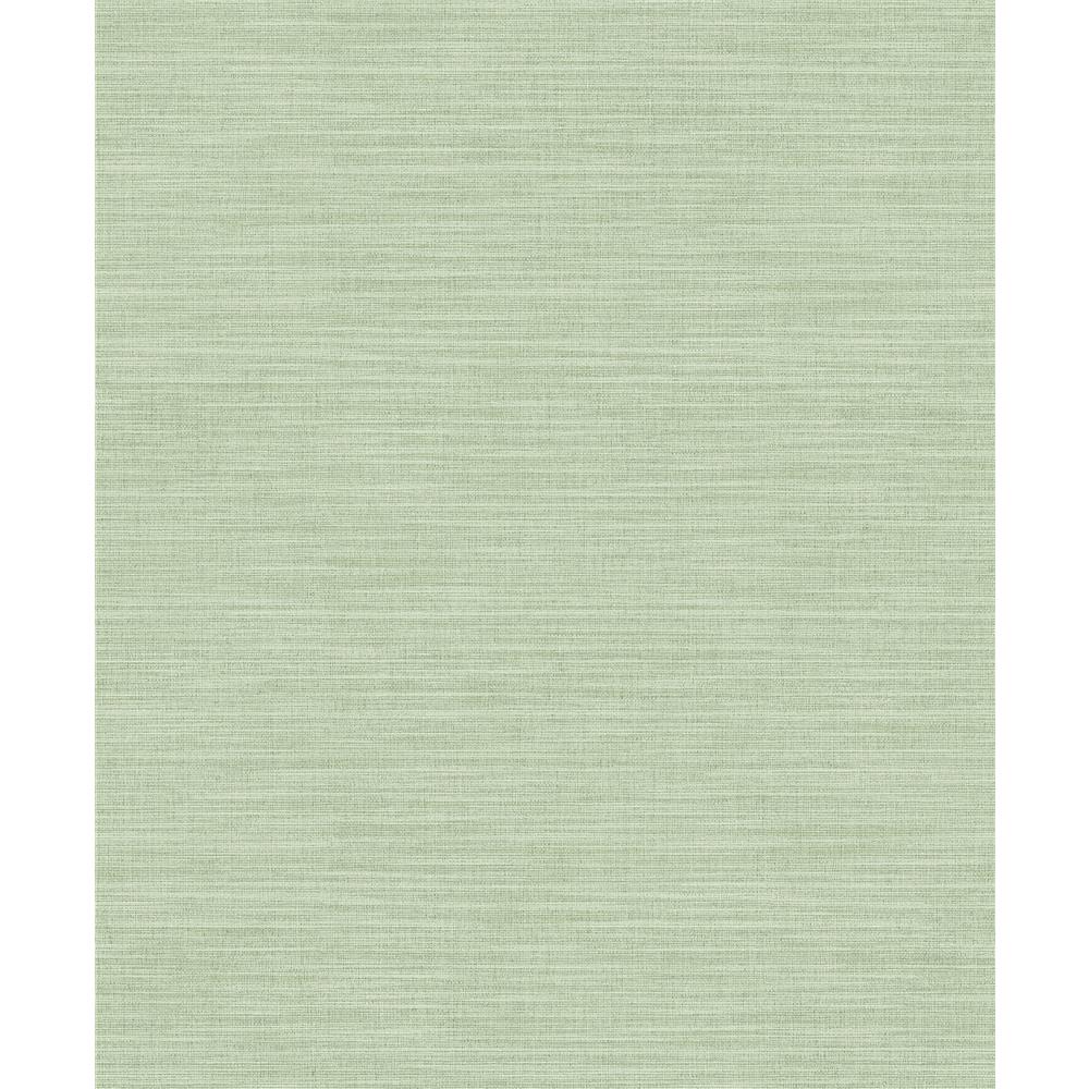 Advantage by Brewster 2813-MKE-3126 Kitchen Colicchio Light Green Linen Texture Wallpaper