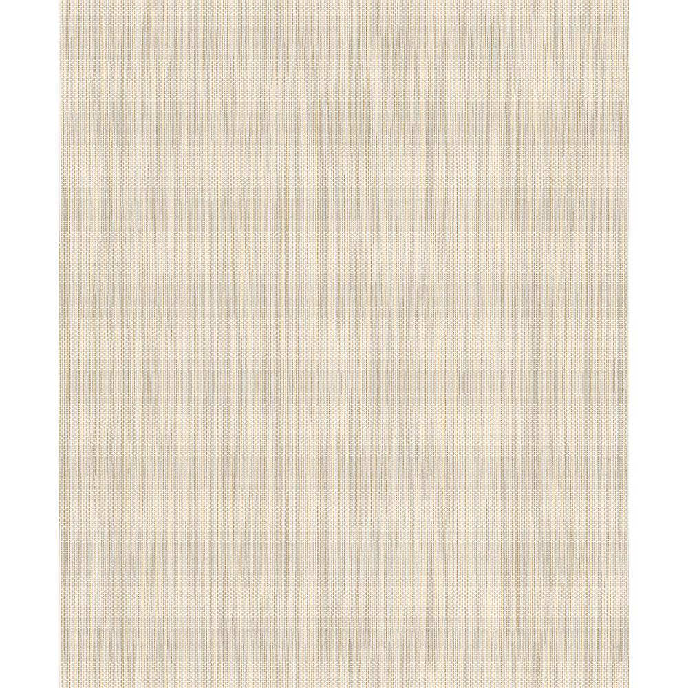 Advantage by Brewster 2814-SY51084 Lawrence Ivory Faux Grasscloth Wallpaper