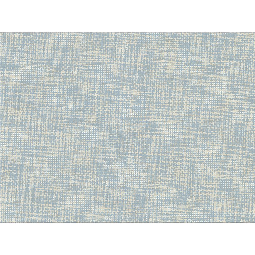 A-Street Prints by Brewster 2829-82038 Fibers Arlyn Light Blue Grasscloth Wallpaper