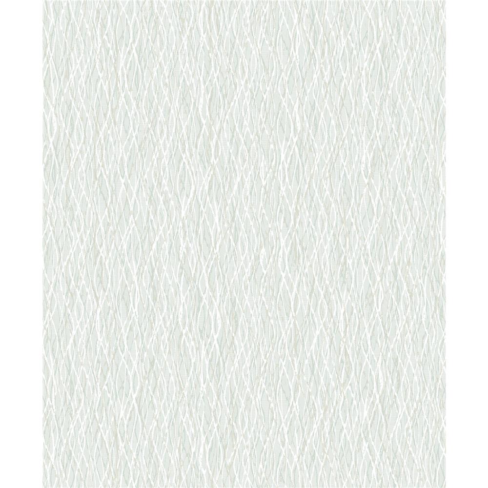 Decorline by Brewster 2838-IH2223 Vista Quinn Light Green Twist Wallpaper