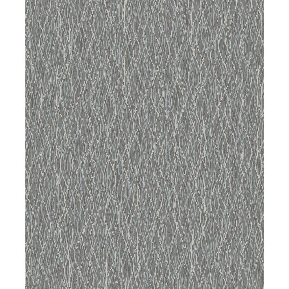 Decorline by Brewster 2838-IH2228 Vista Quinn Brown Twist Wallpaper