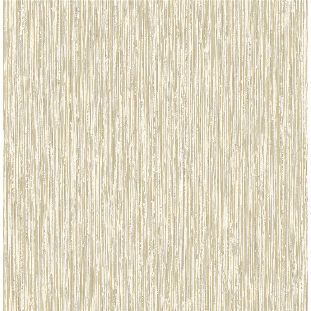 Fine Décor by Brewster 2900-24916 Kofi Champagne Faux Grasscloth Wallpaper