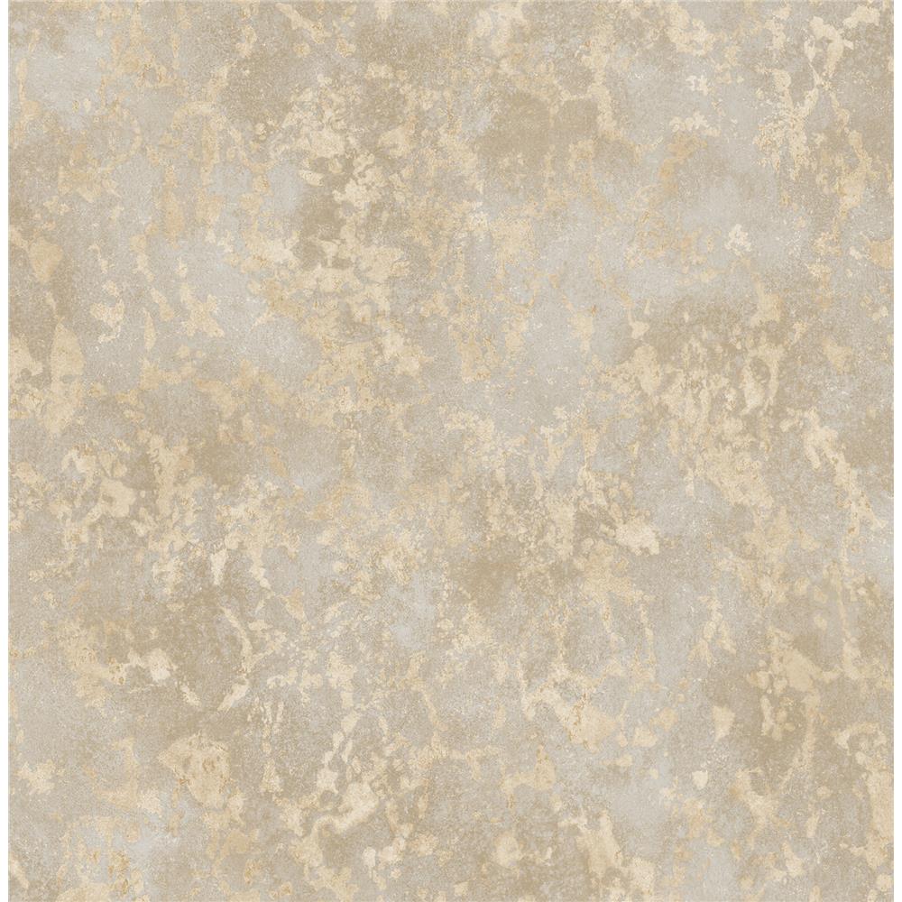 Fine Décor by Brewster 2900-24937 Imogen Beige Faux Marble Wallpaper