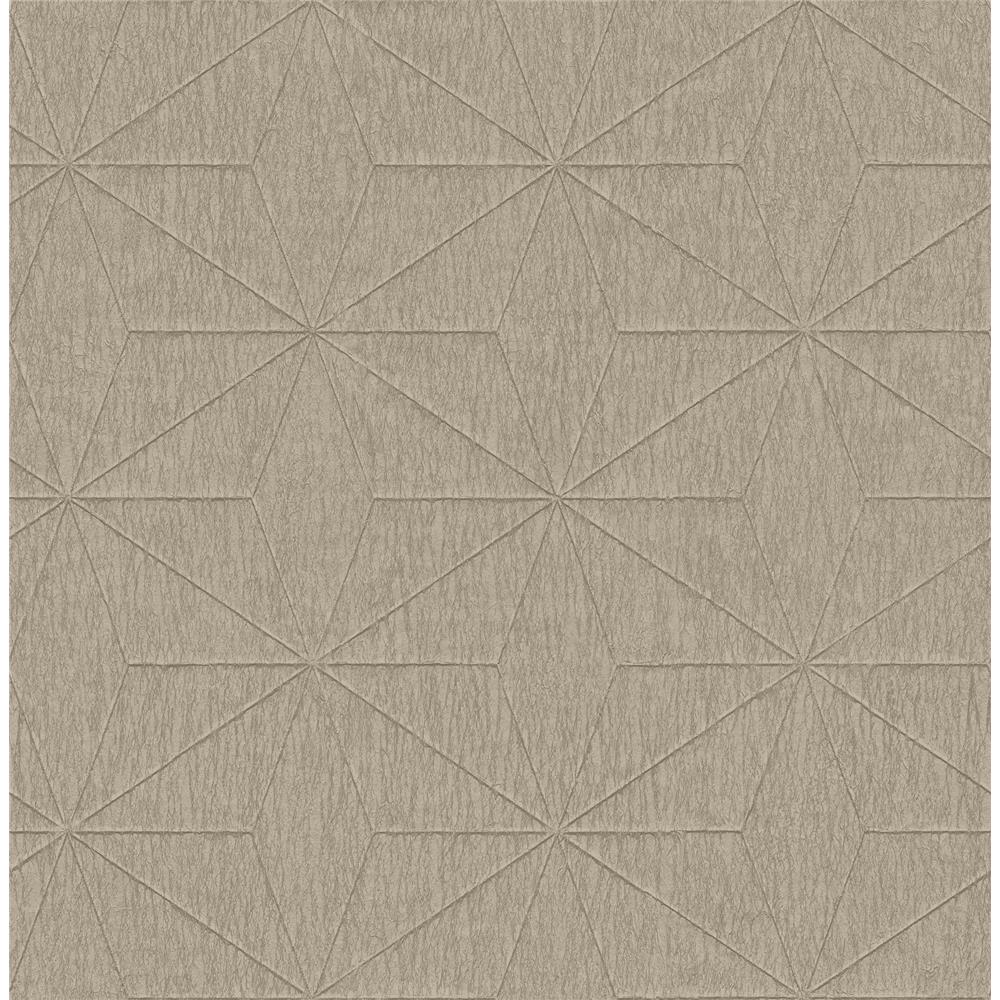 Fine Décor by Brewster 2900-25340 Bernice Gold Geometric Wallpaper