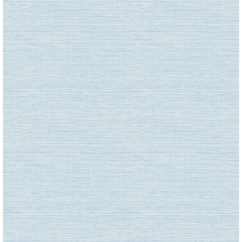 A-Street Prints by Brewster 2901-24283 Agave Bliss Sky Blue Faux Grasscloth Wallpaper
