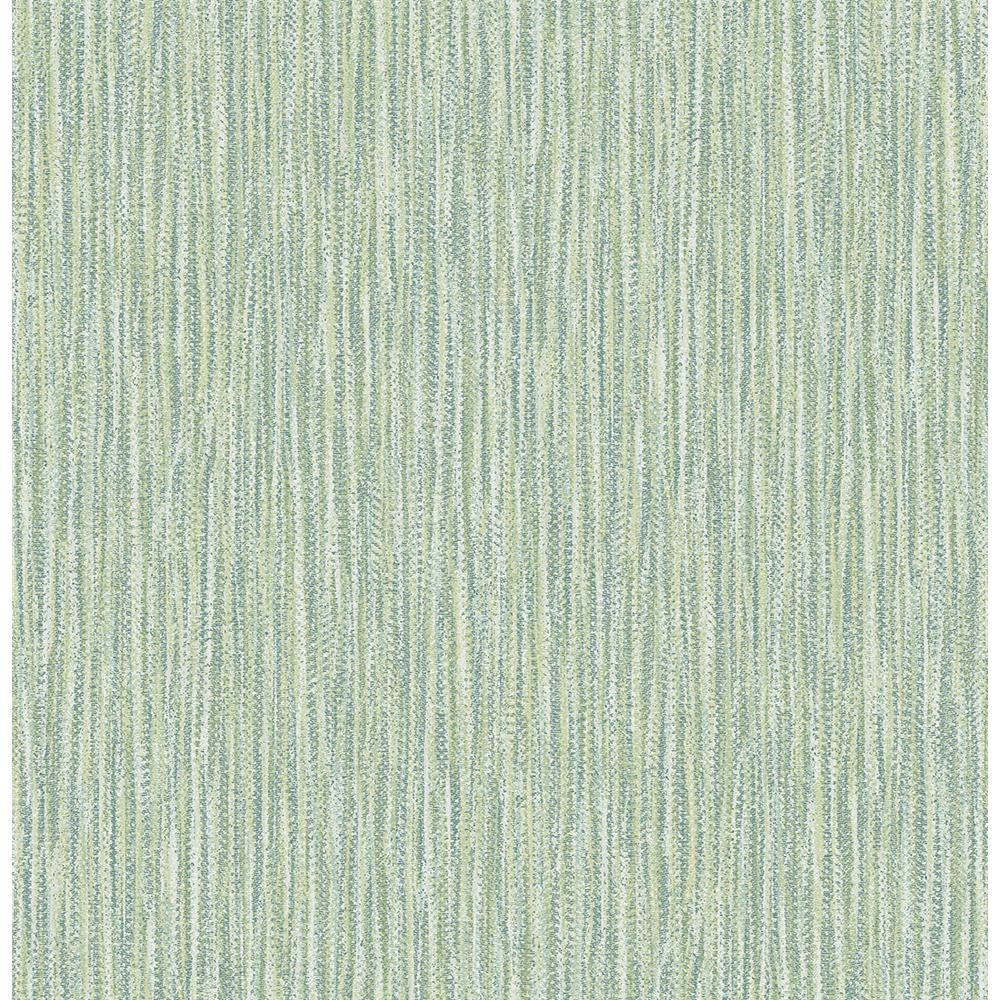 A-Street Prints by Brewster 2901-25421 Raffia Thames Green Faux Grasscloth Wallpaper