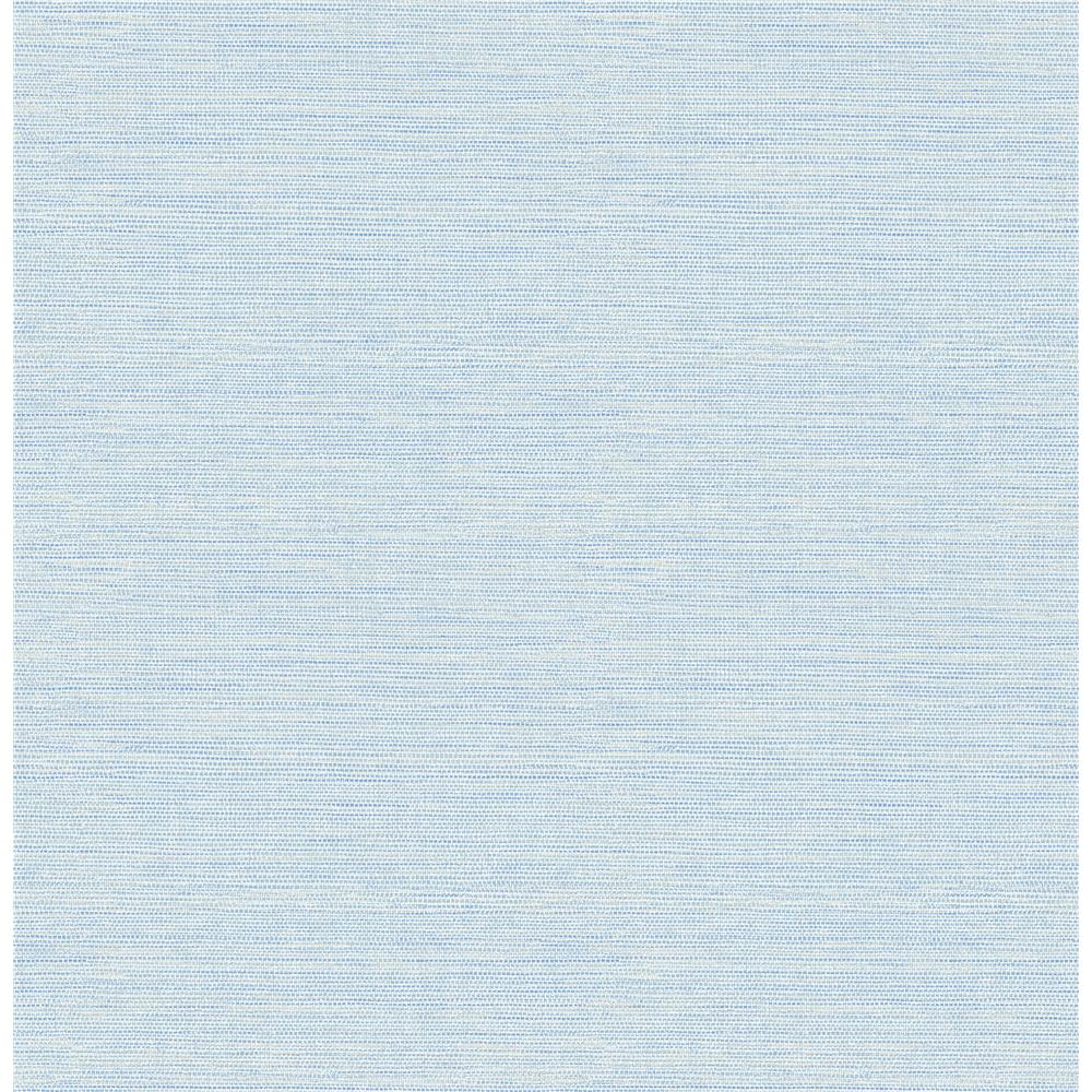 A-Street Prints by Brewster 2902-24283 Theory Agave Blue Faux Grasscloth Wallpaper
