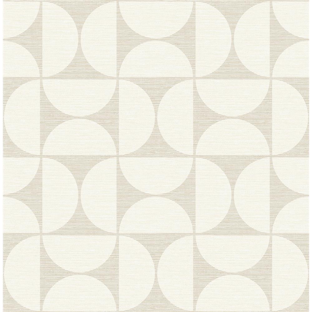 Brewster 2904-25671 Deedee Beige Geometric Faux Grasscloth Wallpaper