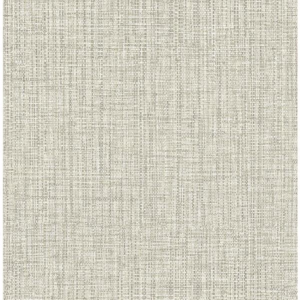 A-Street Prints by Brewster 2908-24942 Rattan Off-White Woven Wallpaper