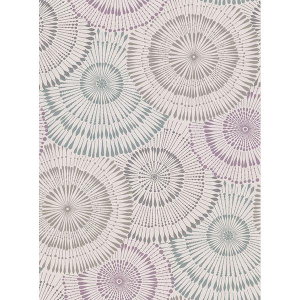Brewster 2909-AW87738 Howe Multicolor Medallions Wallpaper