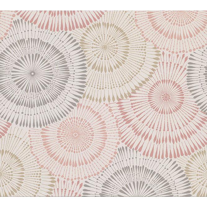 Brewster 2909-AW87740 Howe Coral Medallions Wallpaper