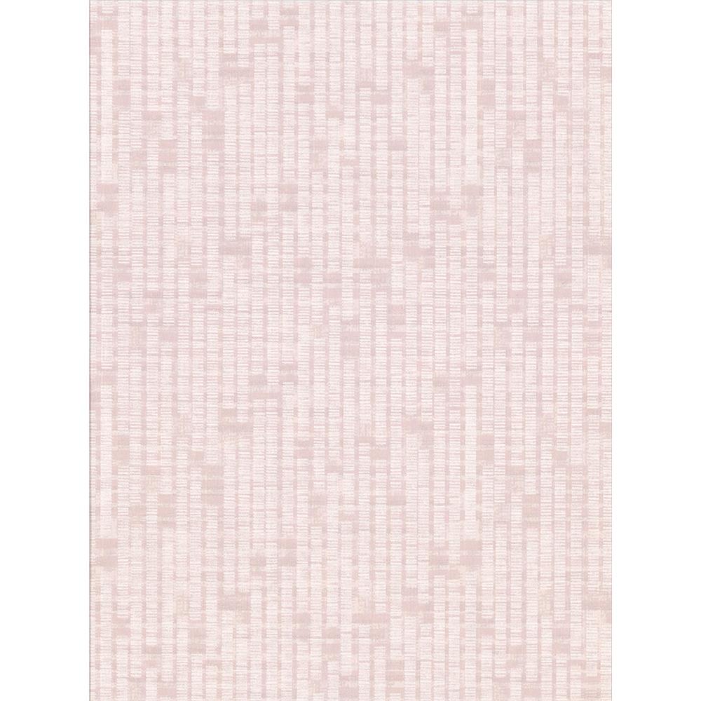 Brewster 2909-IH-23609 Clarice Pink Distressed Faux Linen Wallpaper