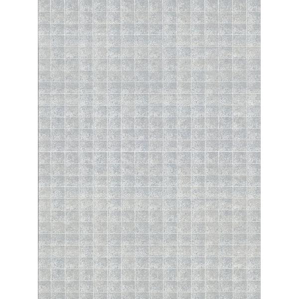 Brewster 2909-NEW-1011 Nigel Grey Faux Tile Texture Wallpaper