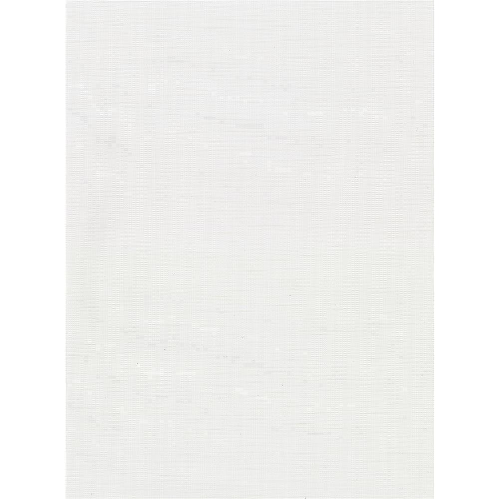 Warner by Brewster 2910-2714 Chorus Light Grey Faux Grasscloth Wallpaper