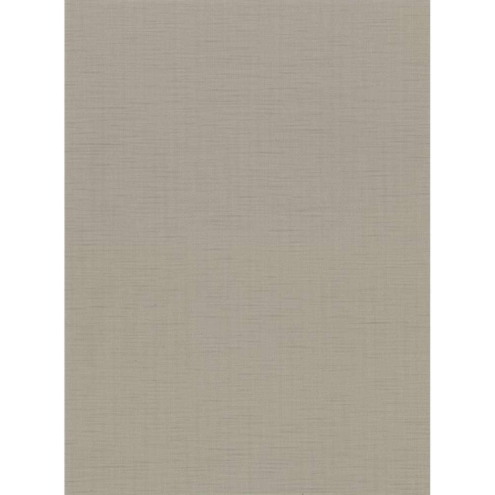 Warner by Brewster 2910-2717 Chorus Taupe Faux Grasscloth Wallpaper