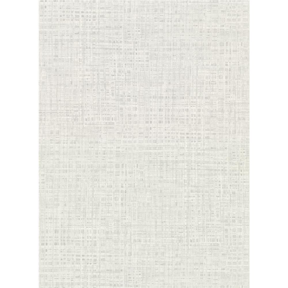 Warner by Brewster 2921-50908 Warner Textures IX 2754 Main Street Montgomery Off-White Faux Grasscloth Wallpaper