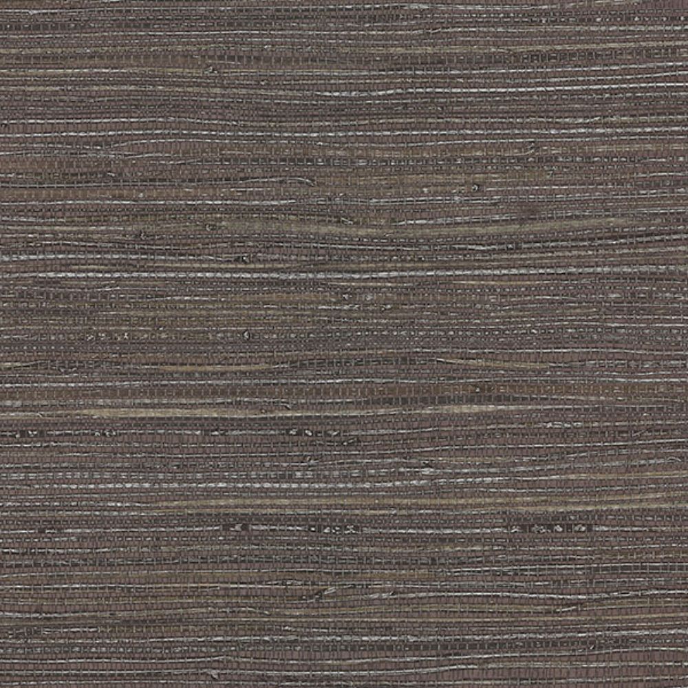 A-Street Prints by Brewster 2923-80071 Shandong Chocolate Grasscloth Wallpaper