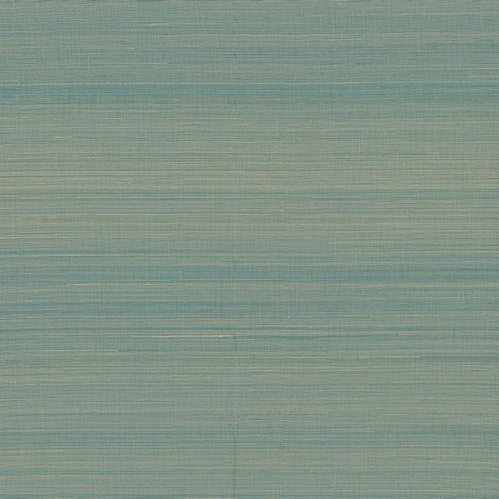 A-Street Prints by Brewster 2923-86101 Mai Turquoise Grasscloth Wallpaper