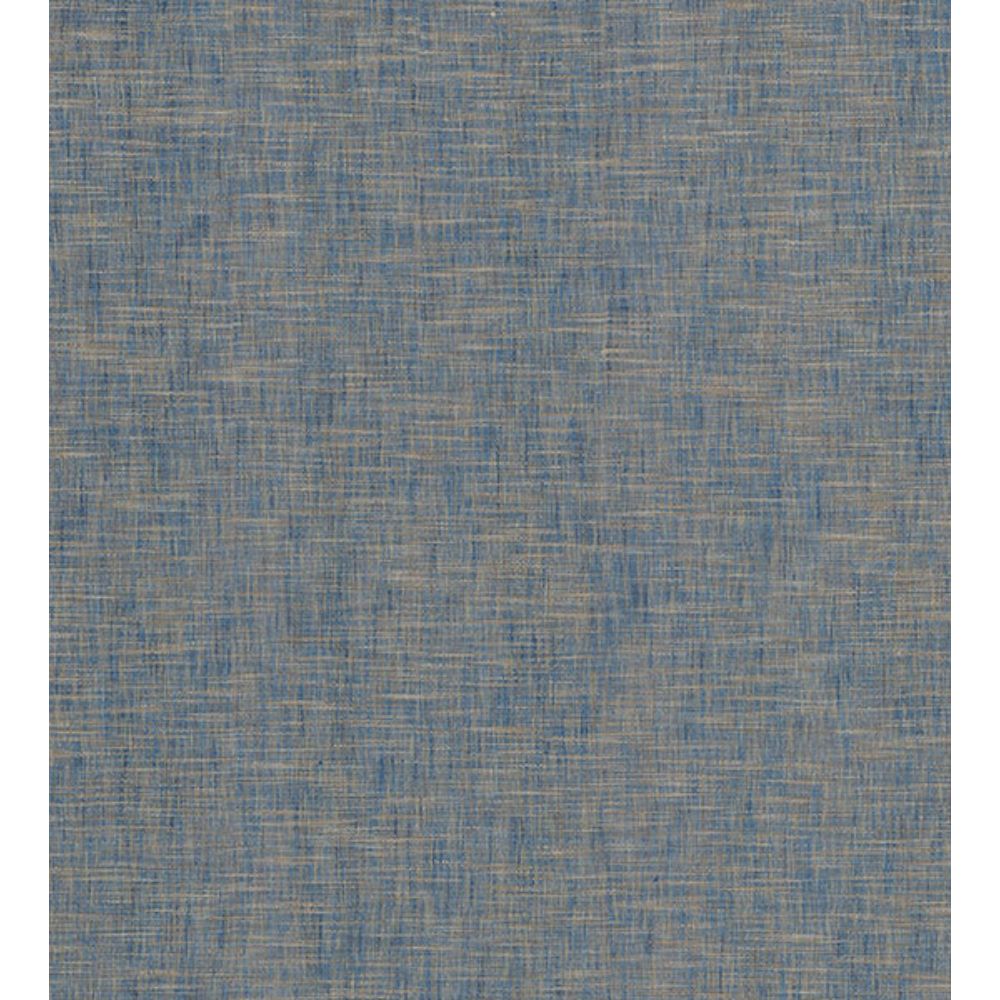 A-Street Prints by Brewster 2923-88027 Genji Blue Woven Wallpaper