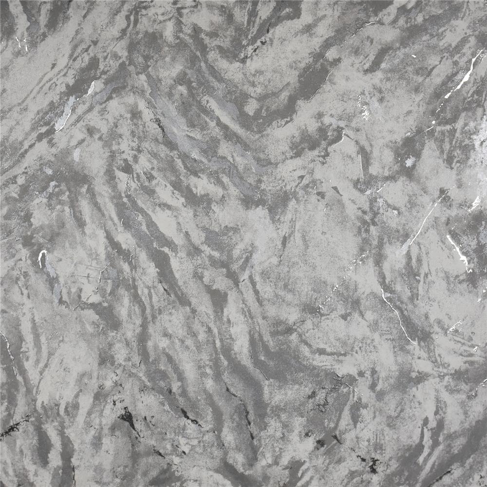 Brewster 2927-00107 Titania Pewter Marble Texture Wallpaper