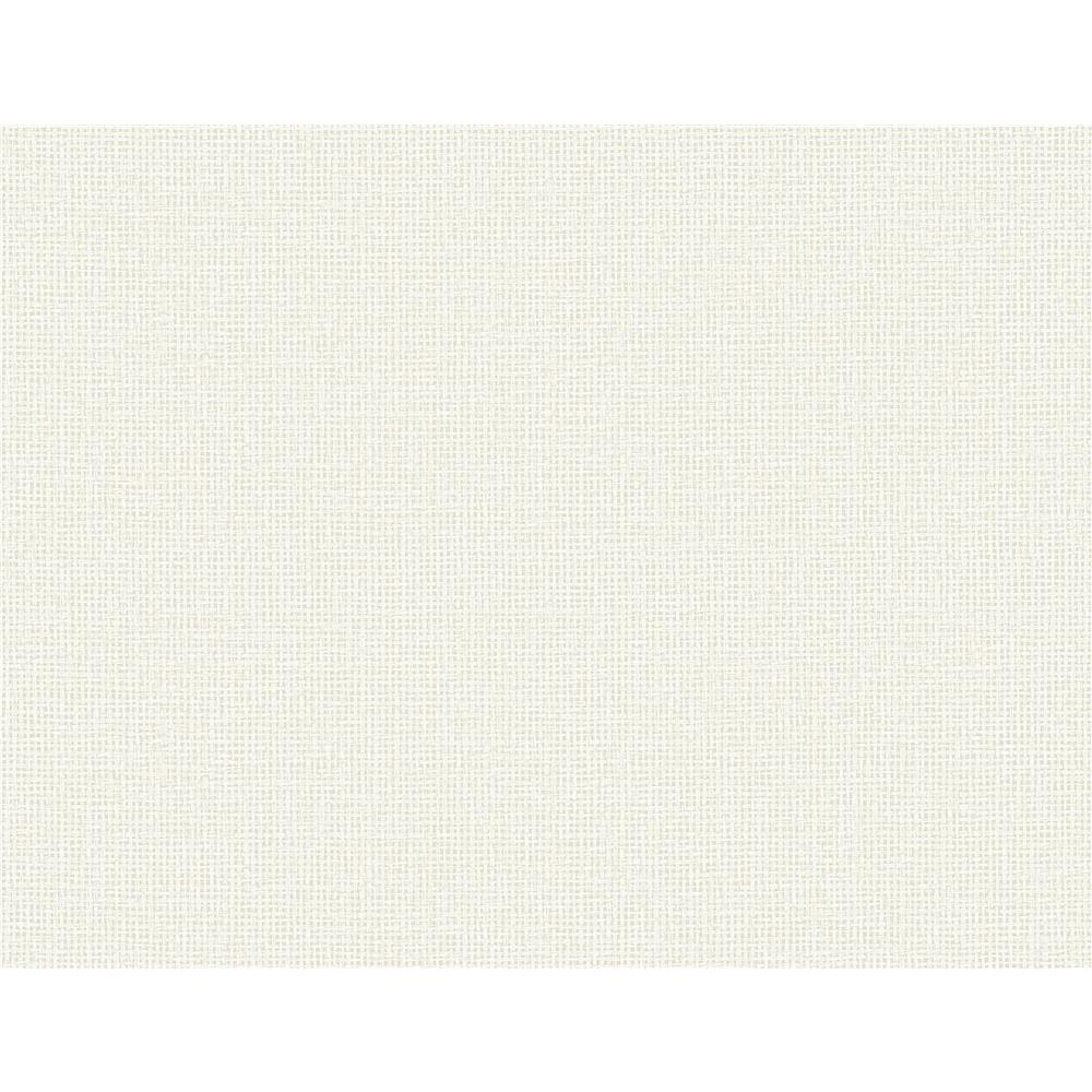 Newport by Brewster 2927-81005 Marblehead Bone Crosshatched Grasscloth Wallpaper