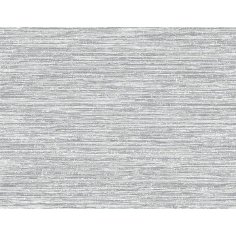 Newport by Brewster 2927-81708 Tiverton Grey Faux Grasscloth Wallpaper