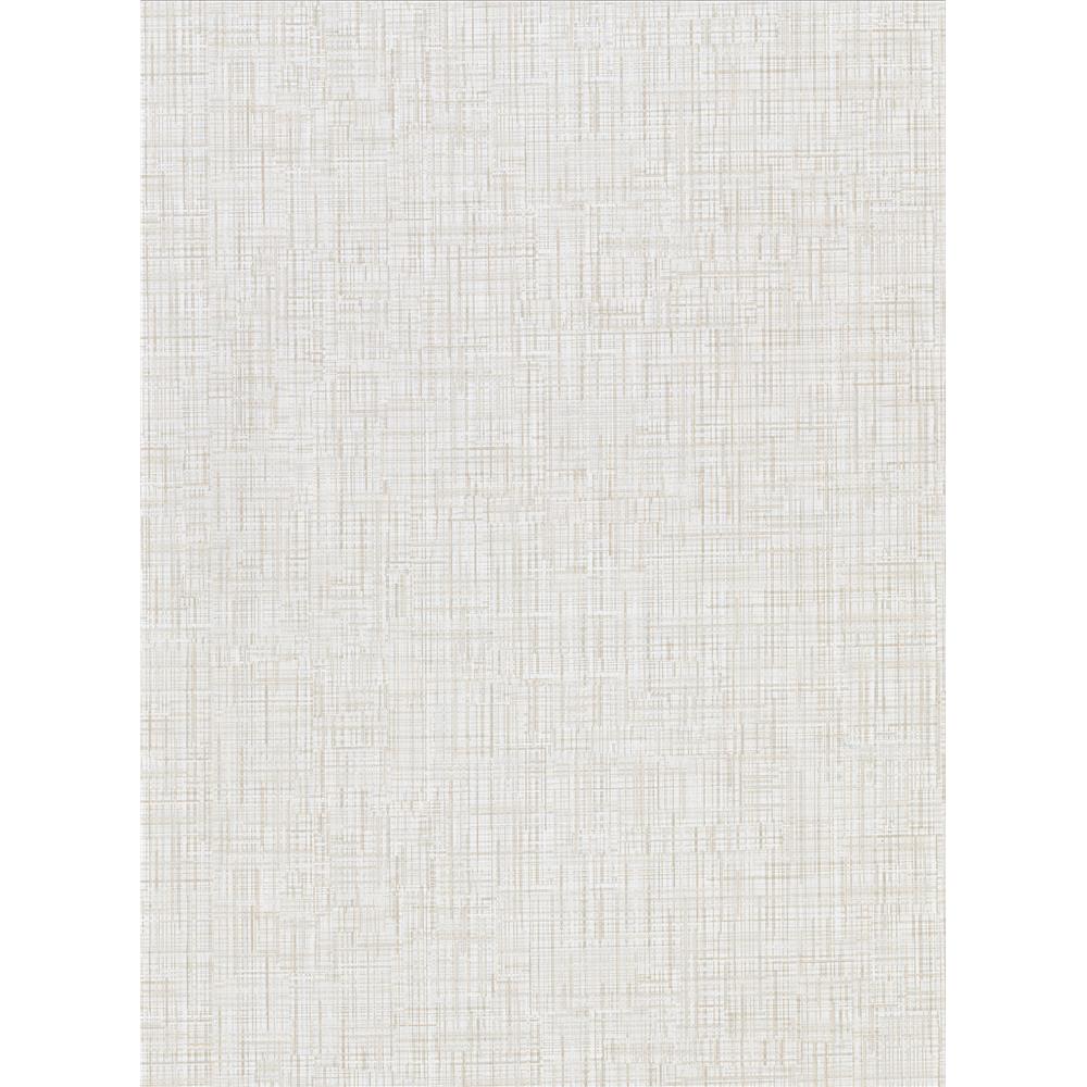 Warner by Brewster 2945-2751 Tartan Off-White Distressed Texture Wallpaper