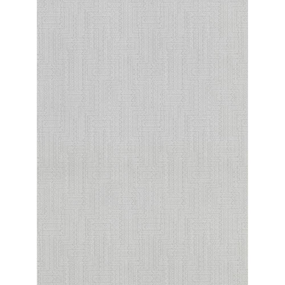 Warner by Brewster 2945-2766 Greek Light Grey Key Wallpaper