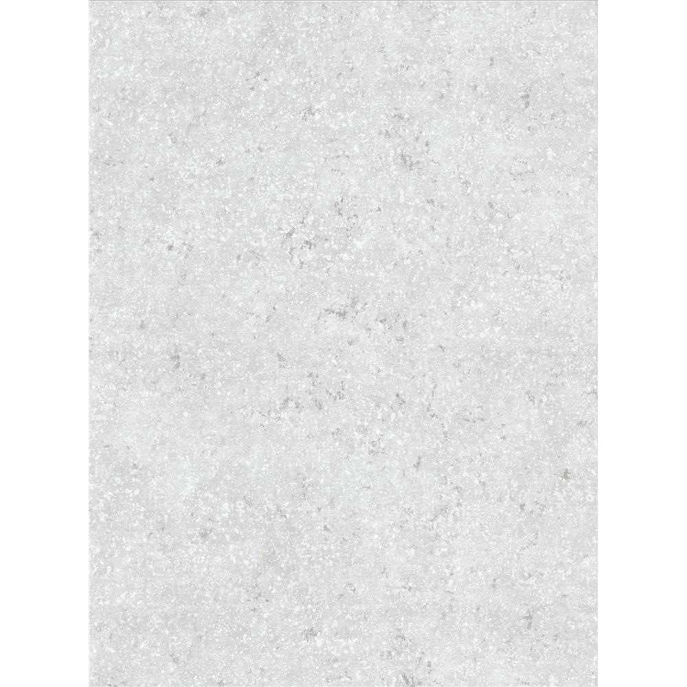 Warner by Brewster 2945-2771 Travertine Light Grey Patina Texture Wallpaper