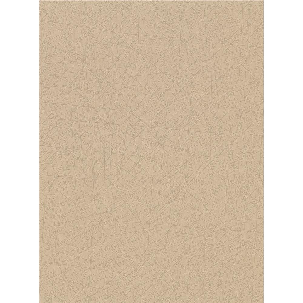 Warner by Brewster 2945-4003 Allover Stix Bronze Geometric Wallpaper