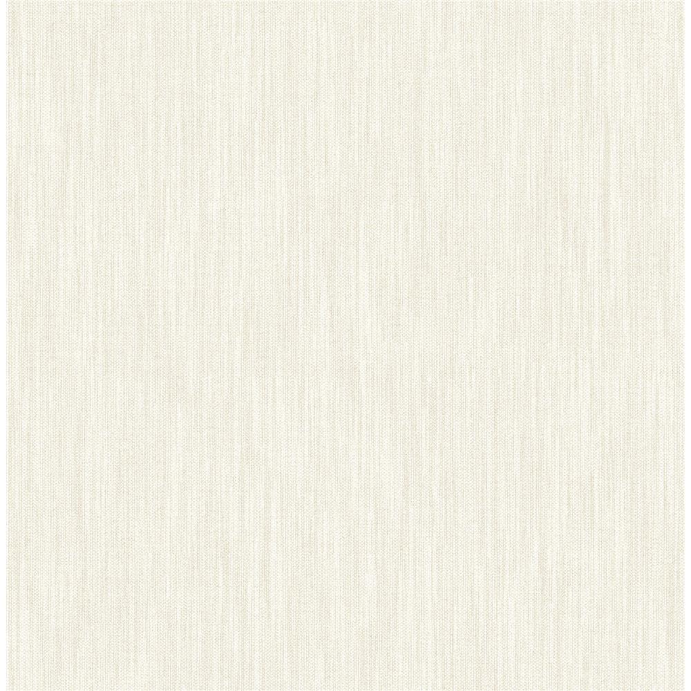 A-Street Prints by Brewster 2948-25281 Spring Chiniile Off-White Linen Texture Wallpaper