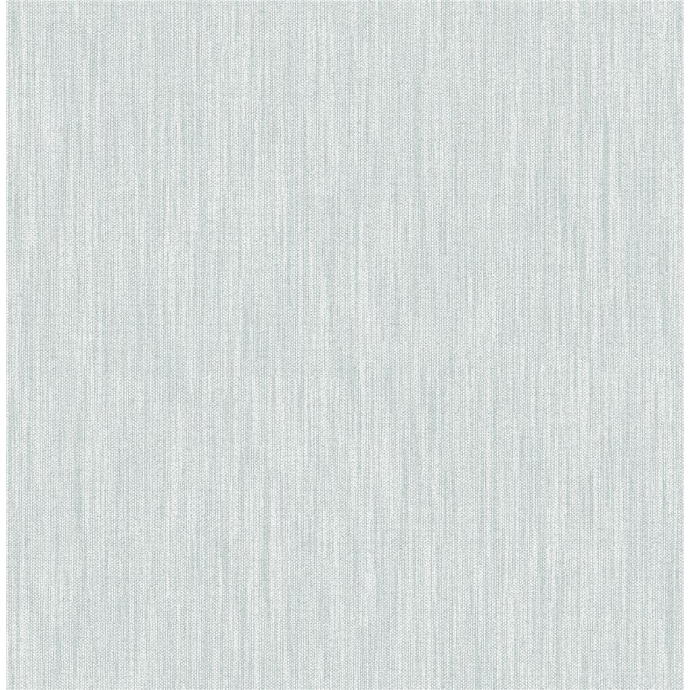 A-Street Prints by Brewster 2948-25287 Spring Chiniile Light Blue Linen Texture Wallpaper