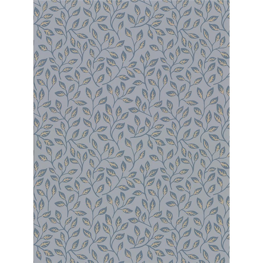 A-Street Prints by Brewster 2948-33018 Spring Posey Slate Vines Wallpaper