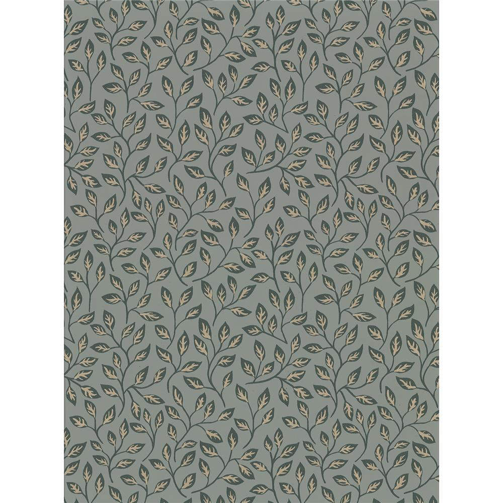 A-Street Prints by Brewster 2948-33020 Spring Posey Green Vines Wallpaper