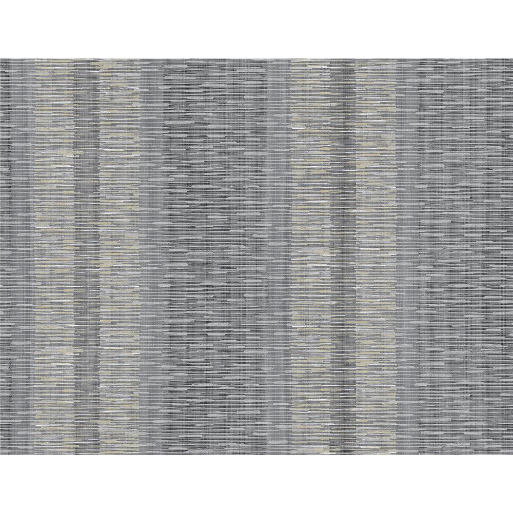 A-Street Prints by Brewster 2949-60100 Pezula Taupe Texture Stripe Wallpaper
