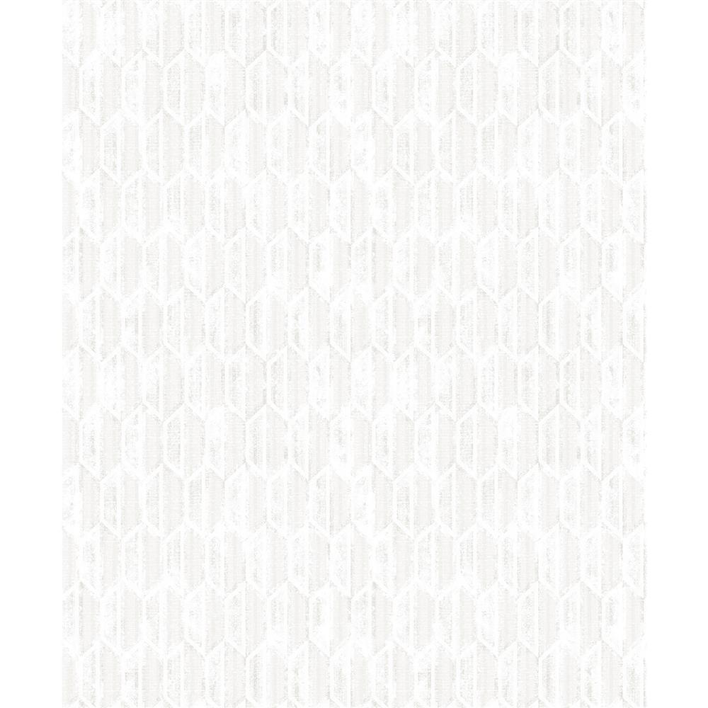 Brewster 2959-AWIH-2211 Kendall Off-White Honeycomb Geometric Wallpaper
