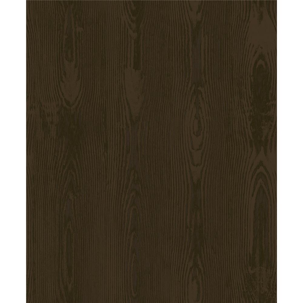Brewster 2959-SDM2009 Jaxson Brown Faux Wood Wallpaper
