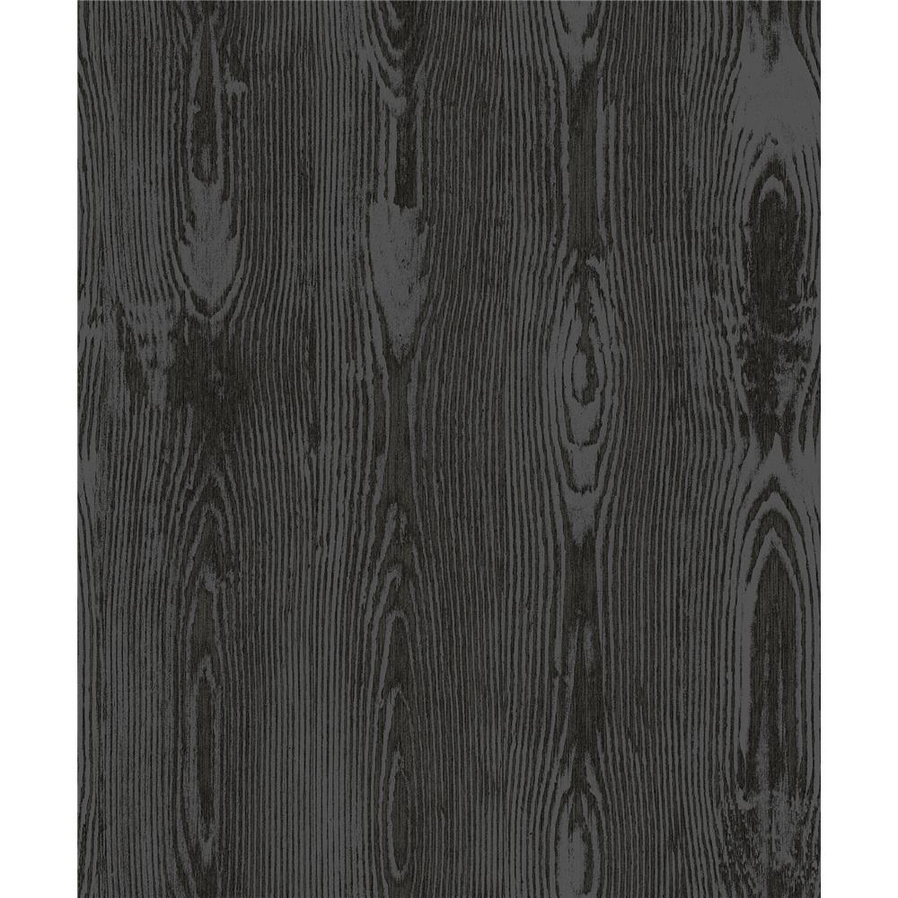 Brewster 2959-SDM2010 Jaxson Metallic Faux Wood Wallpaper
