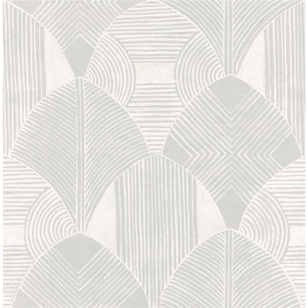 A-Street Prints by Brewster 2964-25930 Westport Dove Geometric Wallpaper